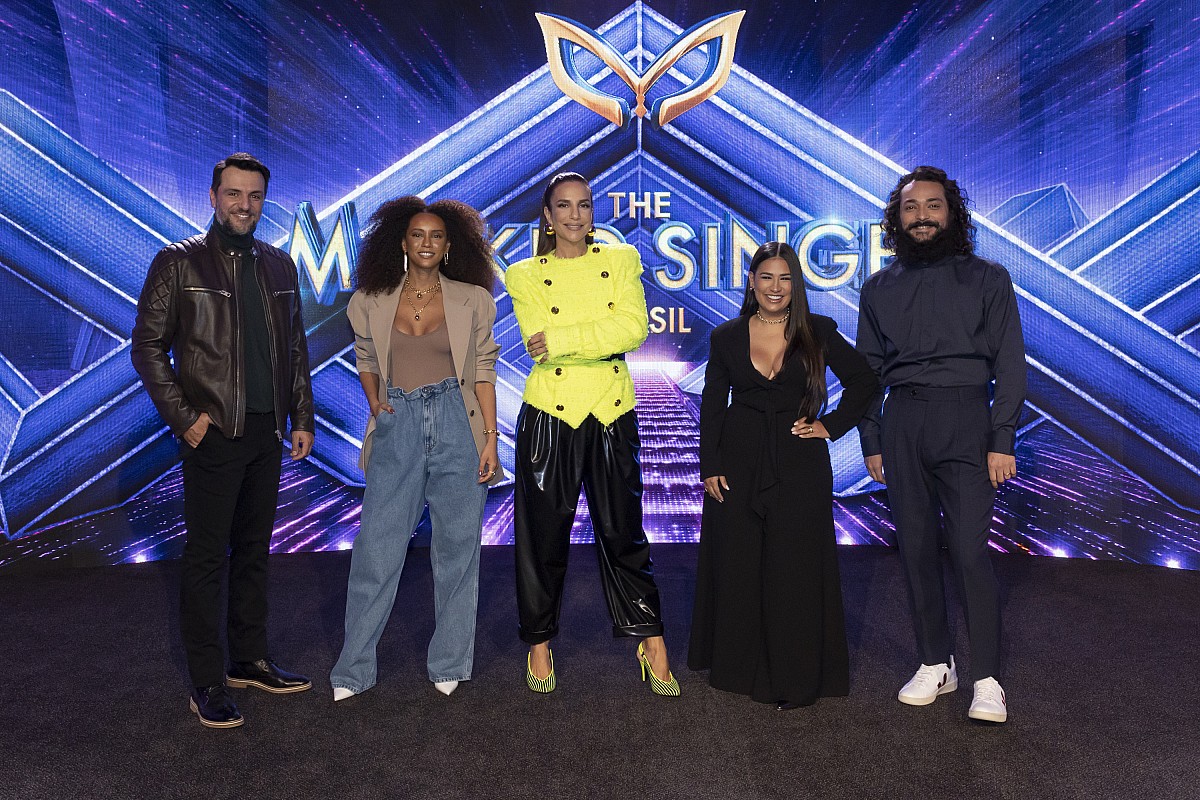 Ivete Sangalo e jurados vão se apresentar juntos no palco do “The masked singer Brasil”