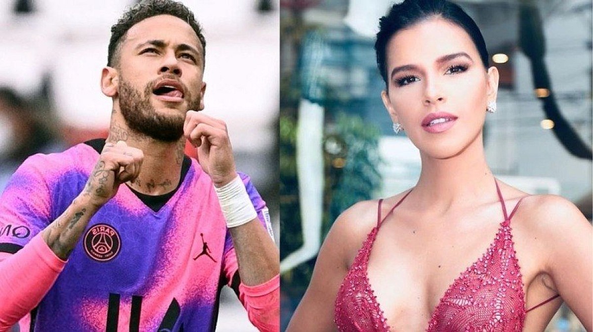 No Brasil, Neymar passa a noite com atriz global