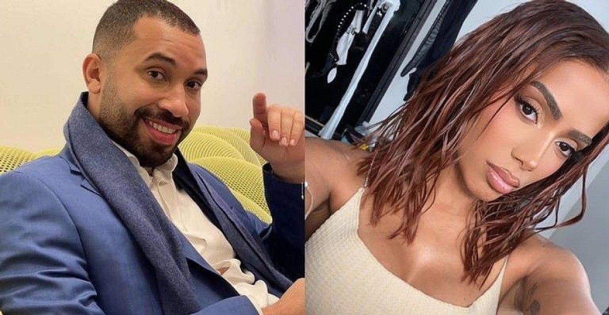 Anitta se empolga com beleza de affair de Gil do Vigor