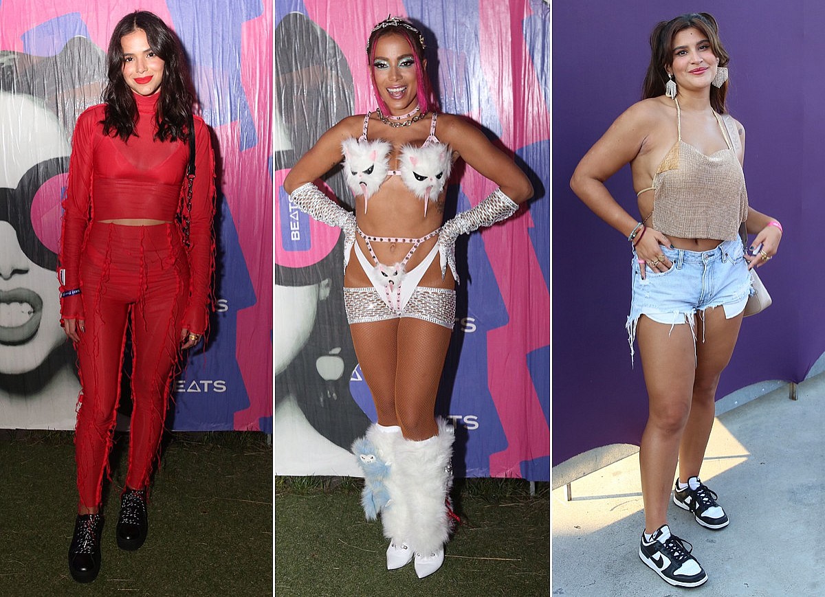 Anitta reúne famosos para ensaio de carnaval