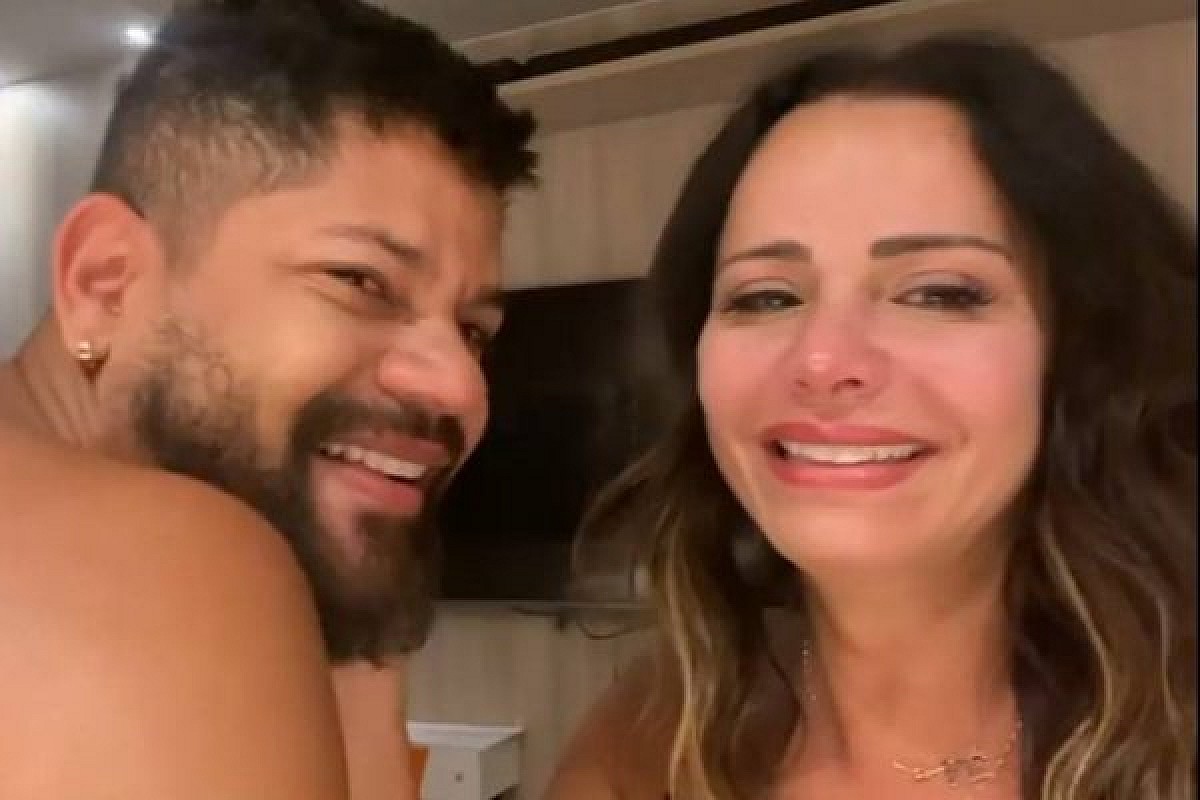 Viviane Araújo se emociona ao falar da gravidez