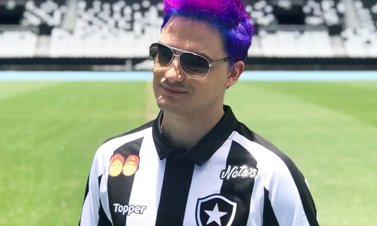 Felipe Neto relatou ter sofrido ameaça de morte durante o jogo do Botafogo