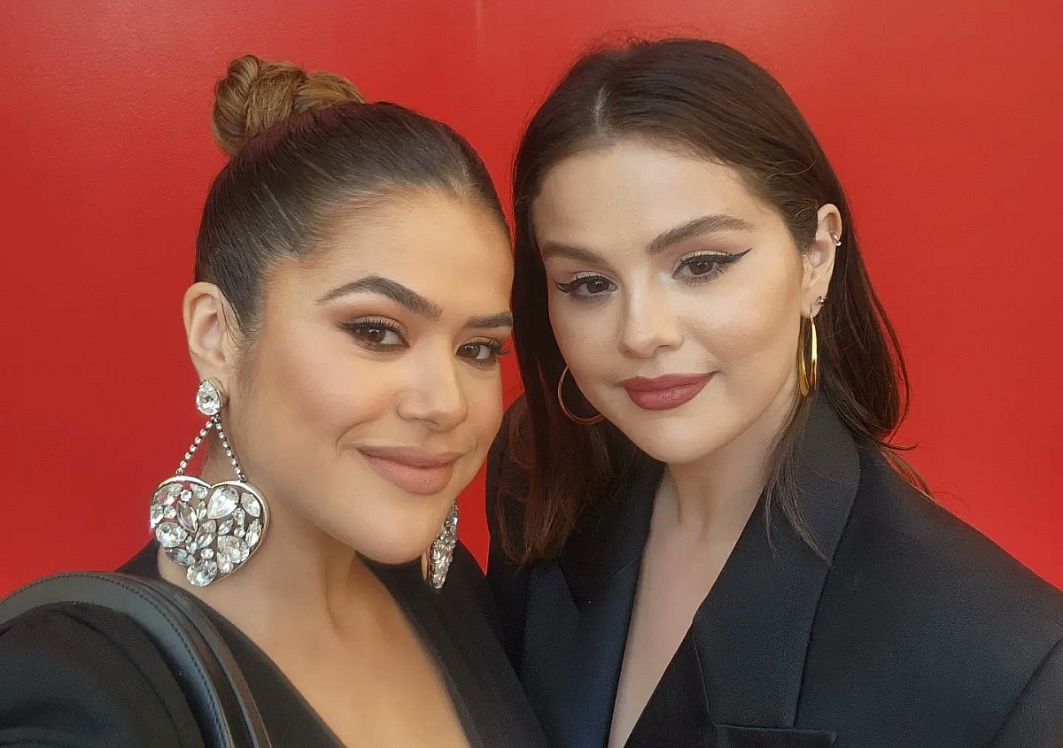 Maísa Silva conheceu a cantora Selena Gomez em evento da Sephora