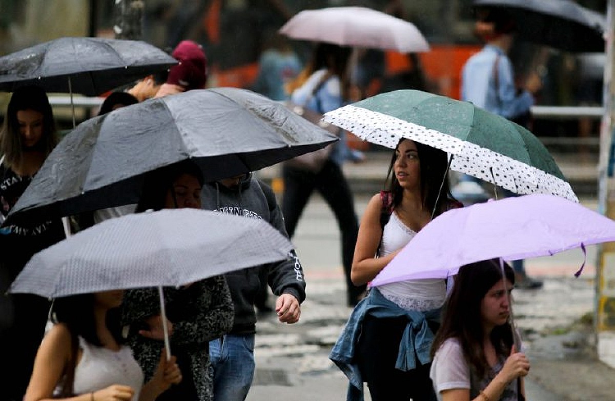 Frente fria derruba temperaturas nas regiões Sudeste e parte do Centro-Oeste