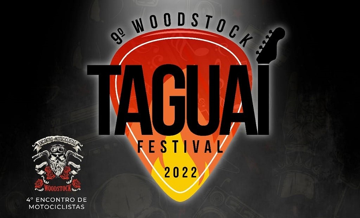 Taguaí irá realizar 9º Woodstock Festival e 4º Encontro de Motociclistas