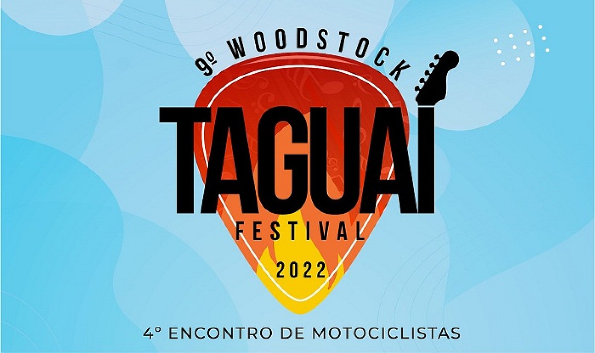  Woodstock Festival e 4º Encontro de Motociclistas em Taguaí será realizado na sexta-feira