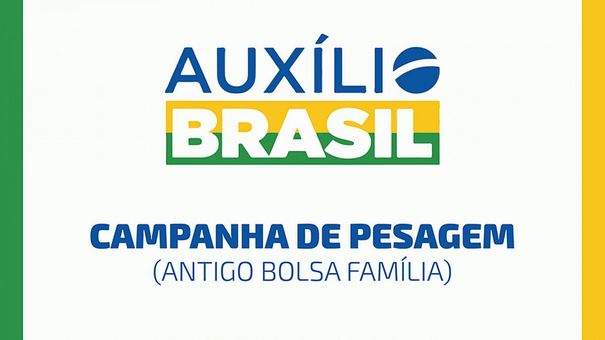 Pesagem de inscritos no programa 'Auxílio Brasil' tem início hoje (20) em Avaré 