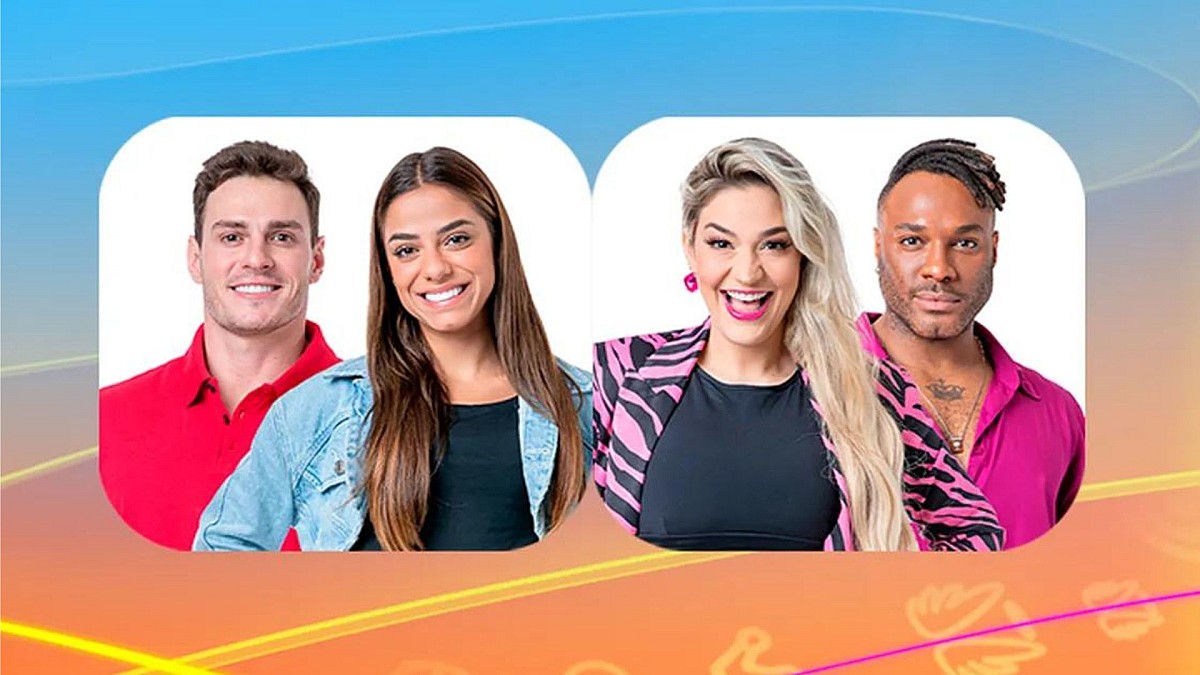 Fred Nicácio e Marília, Key e Gustavo estão no primeiro Paredão do BBB 23 