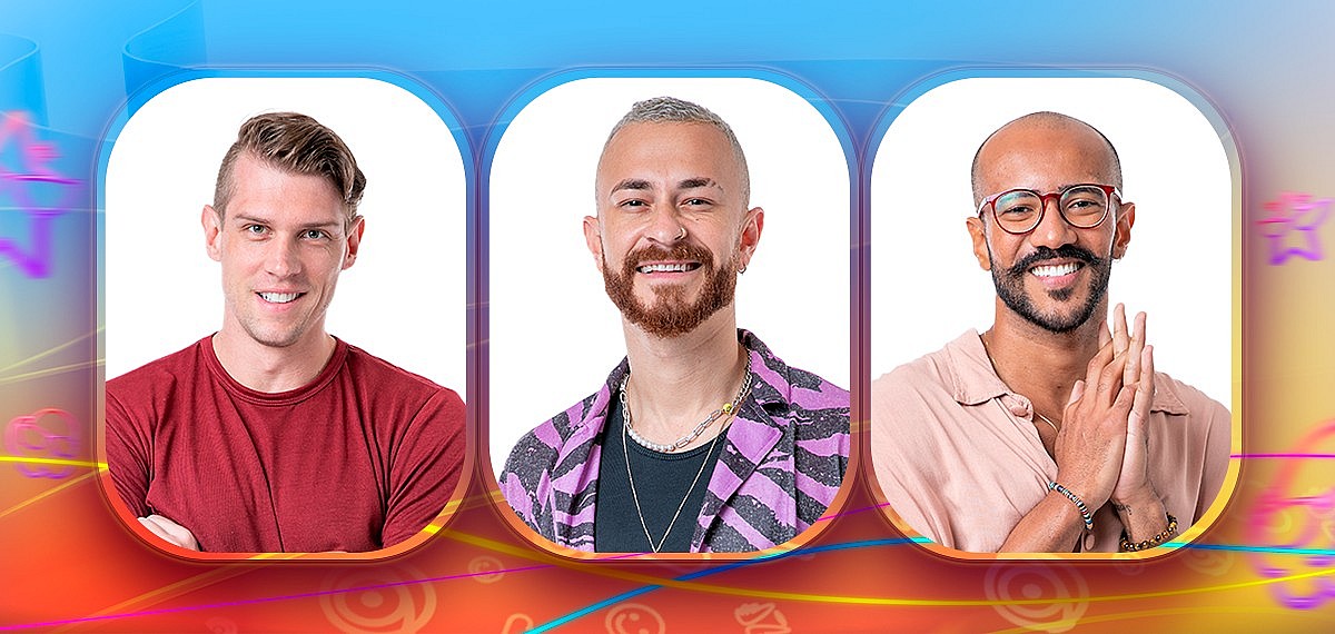 BBB 23: Cristian, Fred e Ricardo estão no quinto Paredão da edição 