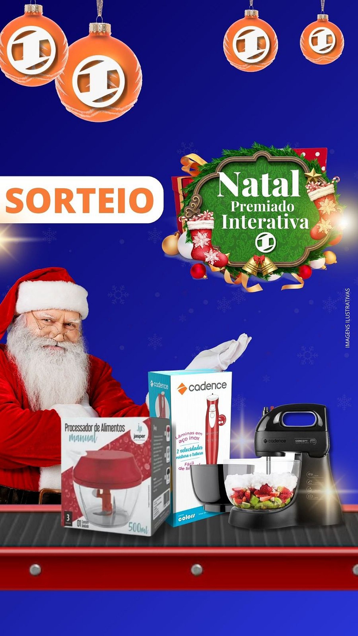 SUPER SORTEIO DE NATAL PREMIADO INTERATIVA