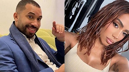 Anitta se empolga com beleza de affair de Gil do Vigor