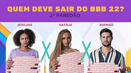 Formado o 2° paredão do bbb22