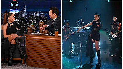 Anitta lança música no programa de Jimmy Fallon