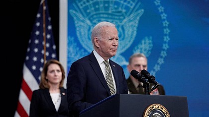 Biden acredita que Putin queira usar armas químicas na Ucrânia