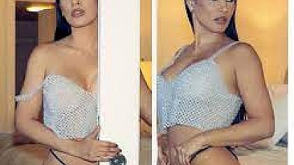 Simaria sensualiza em cliques de roupa íntima