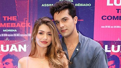 Luan Santana e Izabella Cunha estão noivos