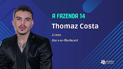 A Fazenda: Thomaz Costa paga salário impressionante para equipe cuidar de suas redes sociais